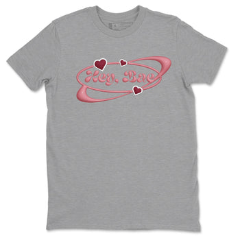 Dunk Valentines Day 2024 shirt to match jordans Hey Bae sneaker tees Dunk Happy Valentines Day 2024 SNRT Sneaker Release Tees Unisex Heather Grey 2 T-Shirt