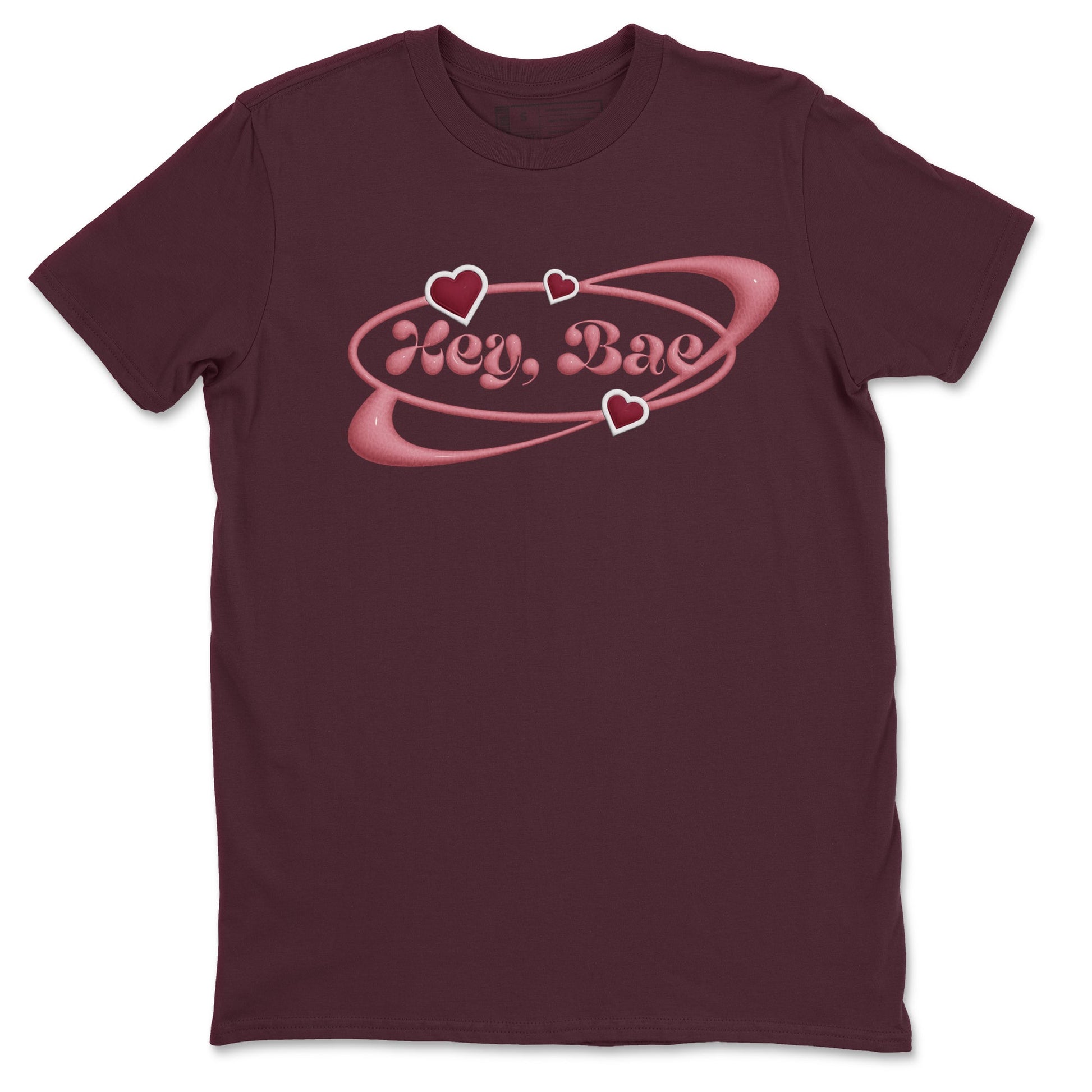 Dunk Valentines Day 2024 shirt to match jordans Hey Bae sneaker tees Dunk Happy Valentines Day 2024 SNRT Sneaker Release Tees Unisex Maroon 2 T-Shirt