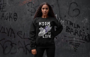 Jordan 3 Dark Iris Sneaker Match Tees High On Life Sneaker Tees Jordan 3 Dark Iris Sneaker Release Tees Unisex Shirts