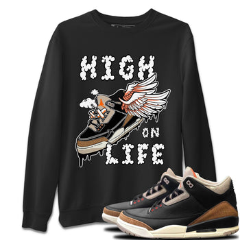 Jordan 3 Desert Elephant Sneaker Match Tees High On Life Sneaker Tees Jordan 3 Desert Elephant Sneaker Release Tees Unisex Shirts