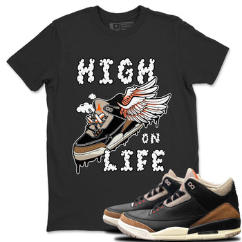 Jordan 3 Desert Elephant Sneaker Match Tees High On Life Sneaker Tees Jordan 3 Desert Elephant Sneaker Release Tees Unisex Shirts