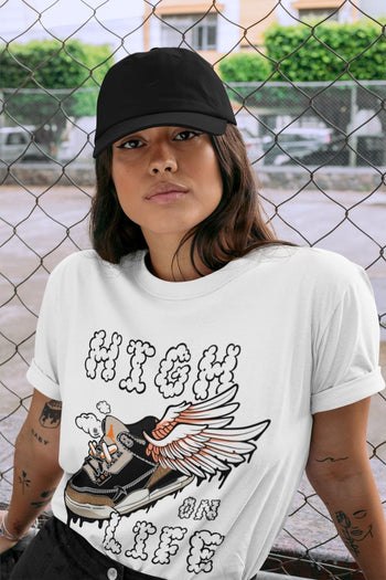 Jordan 3 Desert Elephant Sneaker Match Tees High On Life Sneaker Tees Jordan 3 Desert Elephant Sneaker Release Tees Unisex Shirts
