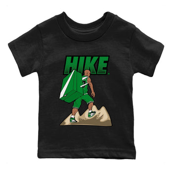 Air Jordan 1 Celtics Sneaker Match Tees Hike Sneaker Tees Air Jordan 1 High OG Celtics Sneaker Release Tees Kids Shirts Black 2