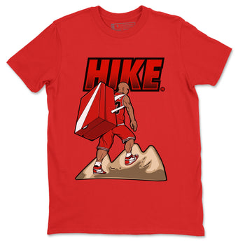 Air Jordan 1 Chicago Sneaker Match Tees Hike Sneaker Tees Air Jordan 1 Retro Chicago Sneaker Release Tees Unisex Shirts Red 2