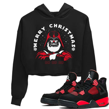 Jordan 4 Red Thunder Sneaker Match Tees Ho Ho Ho Sneaker Tees Jordan 4 Red Thunder Sneaker Release Tees Women's Shirts