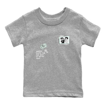 3s Green Glow shirt to match jordans Homies Only sneaker tees Air Jordan 3 Green Glow SNRT sneaker release tees baby toddler Heather Grey 2 cotton Shirt