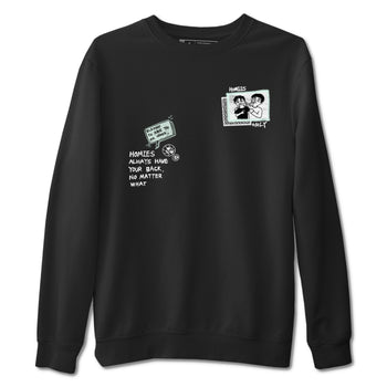 3s Green Glow shirt to match jordans Homies Only sneaker tees Air Jordan 3 Green Glow SNRT Sneaker Release Tees unisex cotton Black 2 crew neck shirt