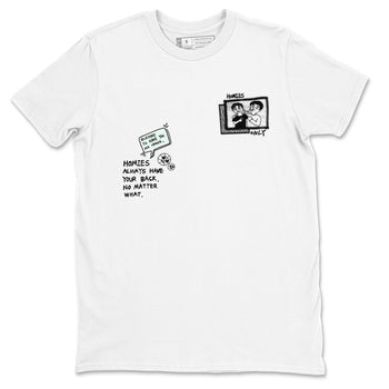 3s Green Glow shirt to match jordans Homies Only sneaker tees Air Jordan 3 Green Glow SNRT Sneaker Release Tees unisex cotton White 2 crew neck shirt