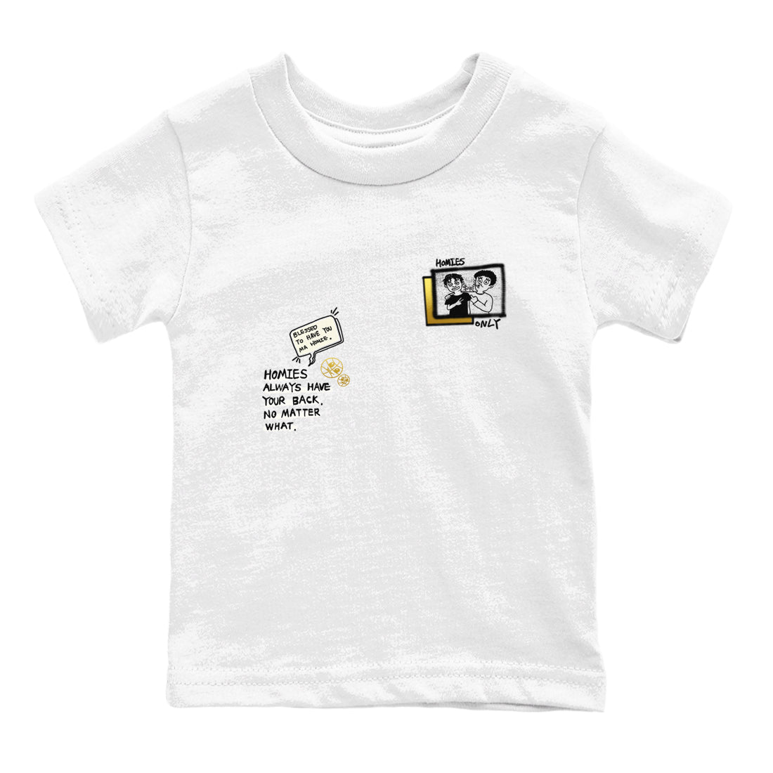 Air Jordan 4 WMNS Sail shirt to match jordans Homies Only sneaker tees 4s Sail SNRT sneaker release tees baby toddler White 2 cotton Shirt