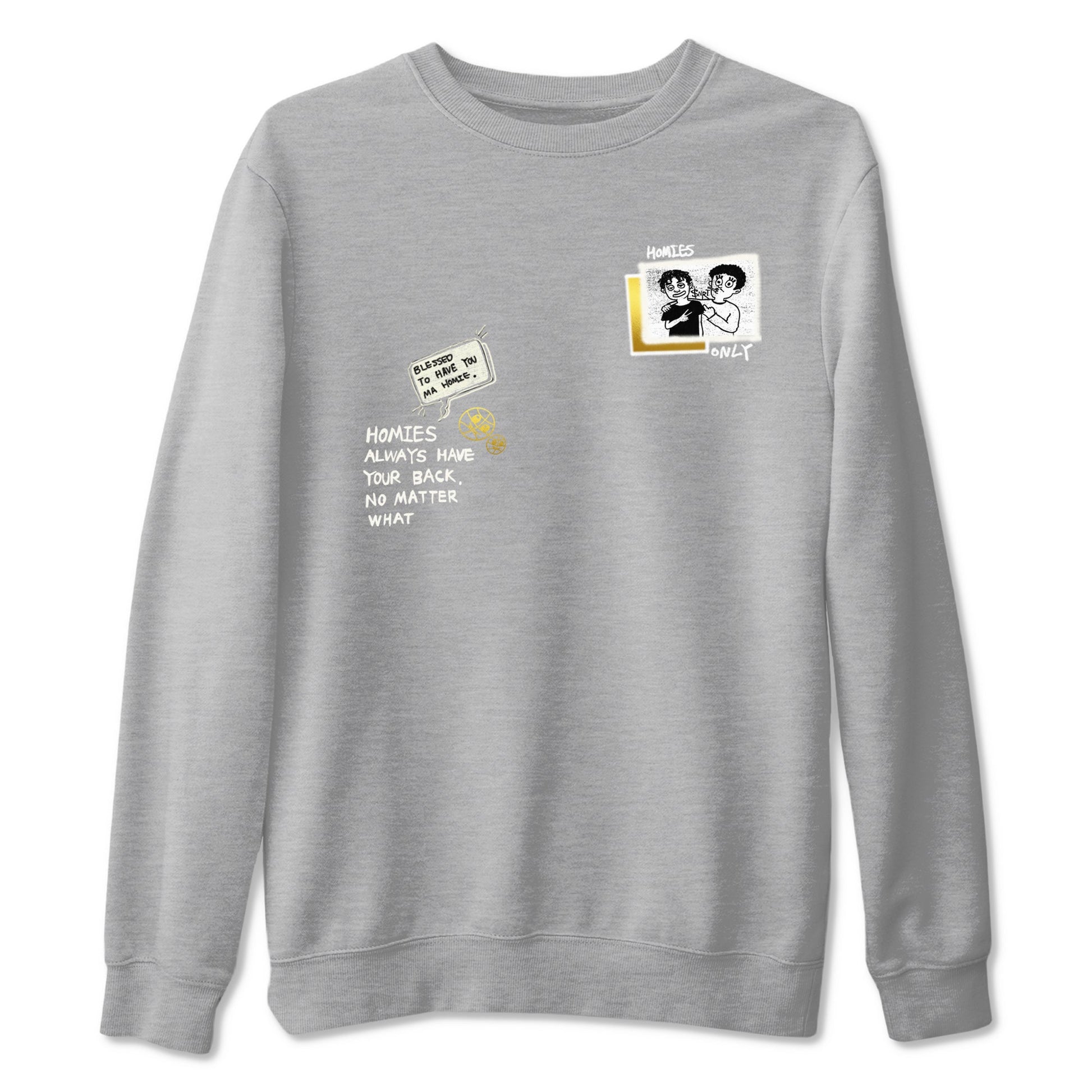 Air Jordan 4 WMNS Sail shirt to match jordans Homies Only sneaker tees 4s Sail SNRT Sneaker Release Tees unisex cotton Heather Grey 2 crew neck shirt