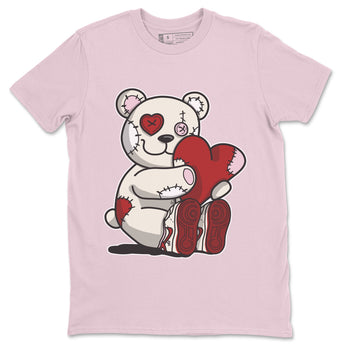 Air Force 1 Valentines Day Sneaker Match Tees Hugging Bear Sneaker Tees Air Force 1 Valentines Day Sneaker Release Tees Unisex Shirts