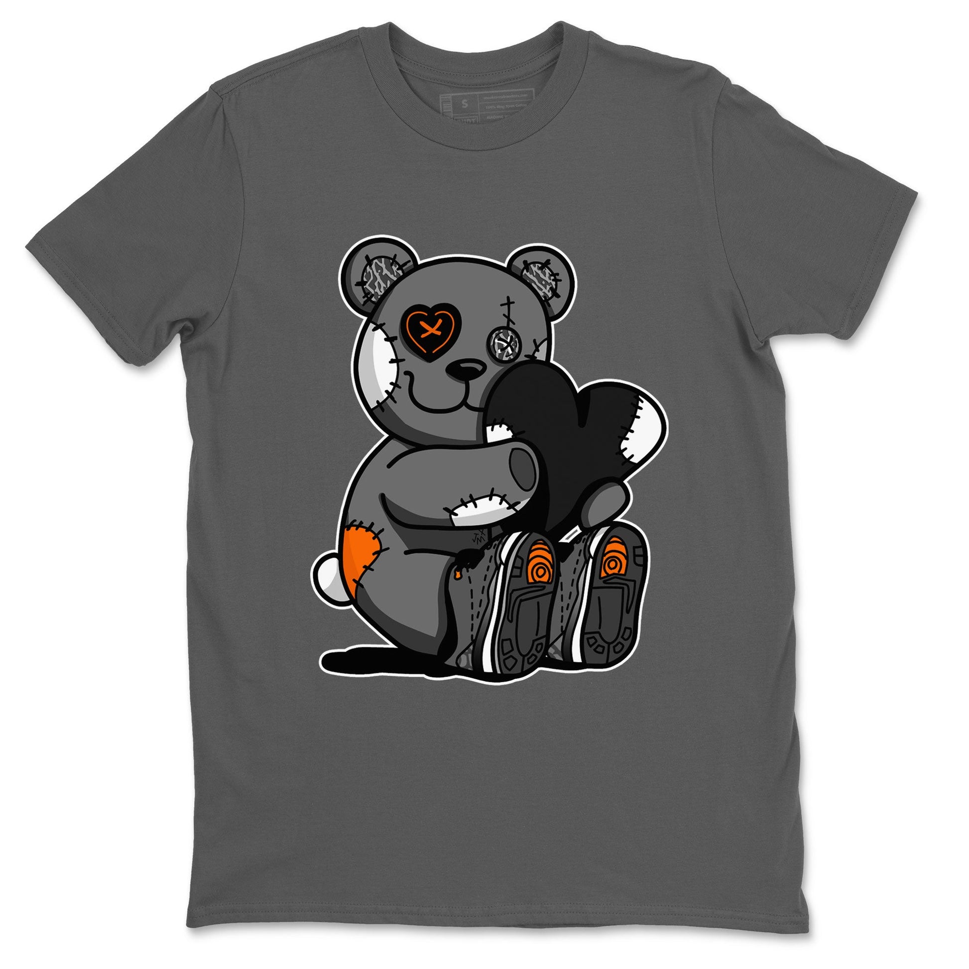 Air Jordan 3 Fear shirt to match jordans Hugging Bear sneaker tees Air Jordan 3 Retro Fear SNRT Sneaker Release Tees Crew Neck T-ShirtUnisex Cool Grey 2 T-Shirt