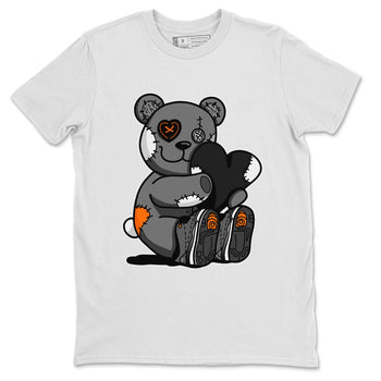 Air Jordan 3 Fear shirt to match jordans Hugging Bear sneaker tees Air Jordan 3 Retro Fear SNRT Sneaker Release Tees Crew Neck T-ShirtUnisex White 2 T-Shirt