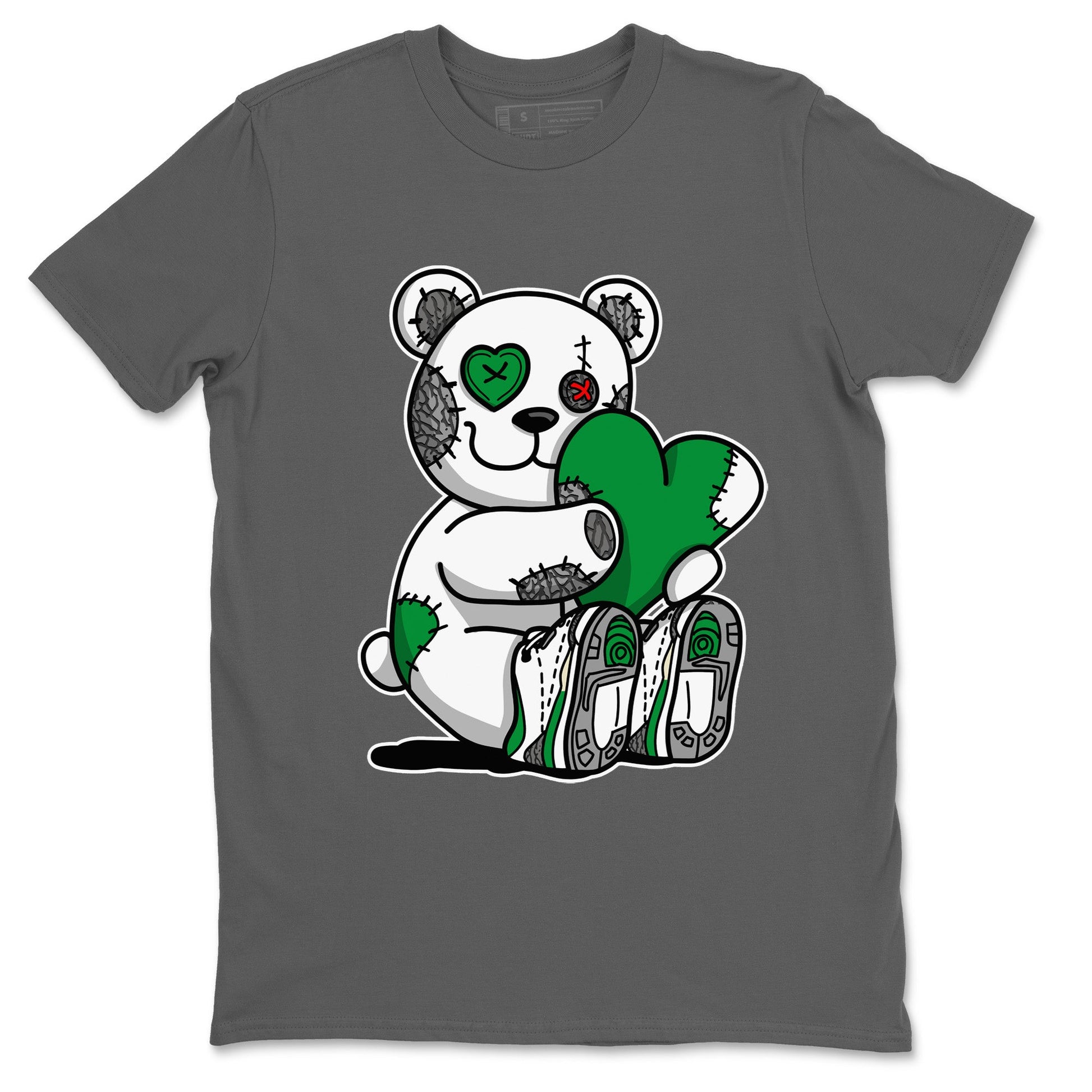 Air Jordan 3 Lucky Green Sneaker Match Tees Hugging Bear Sneaker Tees Jordan 3 Retro Lucky Green Sneaker Release Tees Unisex Shirts Cool Grey 2
