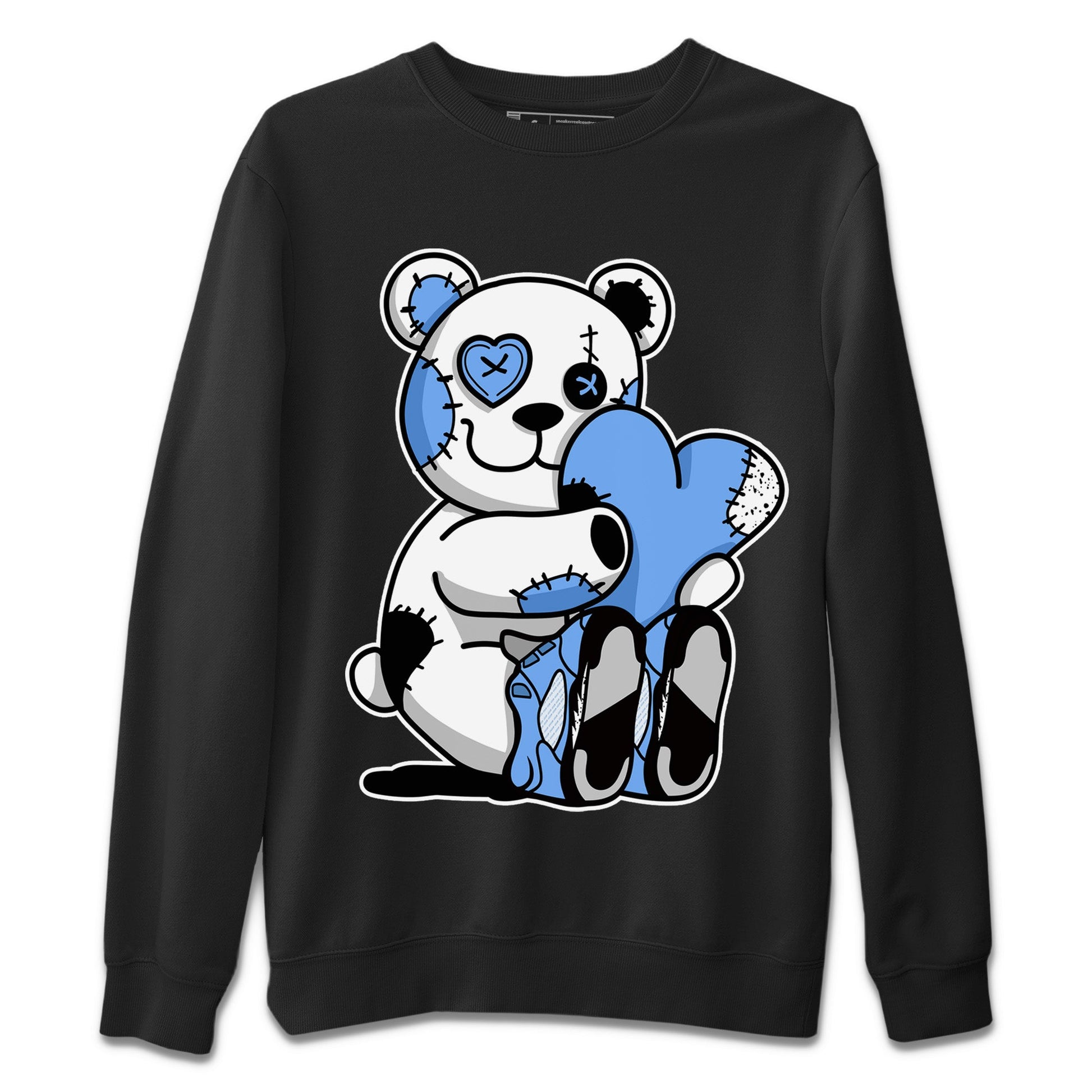 Jordan 5 UNC Jordan Shirts Hugging Bear Sneaker Tees Air Jordan 5 UNC SNRT Sneaker Tees Unisex Shirts Black 2