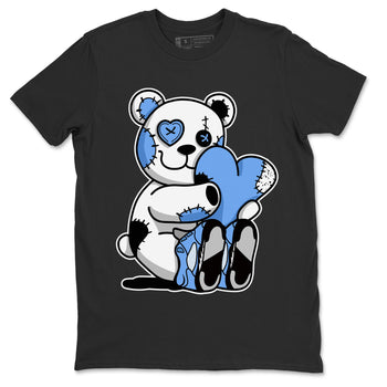 Jordan 5 UNC Jordan Shirts Hugging Bear Sneaker Tees Air Jordan 5 UNC SNRT Sneaker Tees Unisex Shirts Black 2