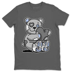 Jordan 6 Cool Grey Sneaker Match Tees Hugging Bear Sneaker Tees Jordan 6 Cool Grey Sneaker Release Tees Unisex Shirts