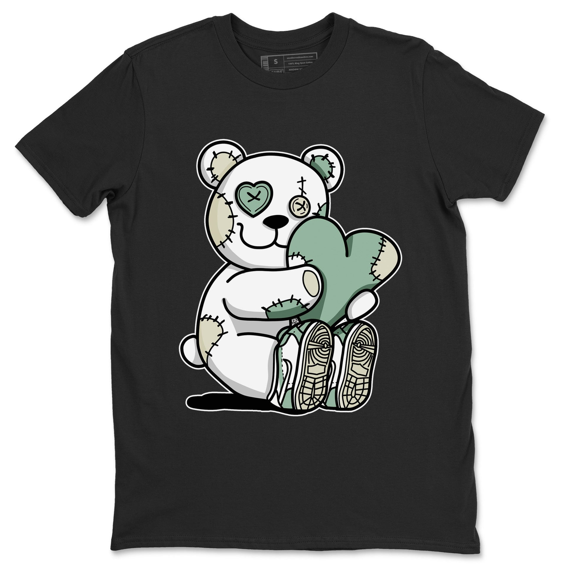 Dunk Low Mica Green Shirts Hugging Bear Sneaker Tees Dunk Mica Green Sneaker Release Tees Unisex Shirts Black 2
