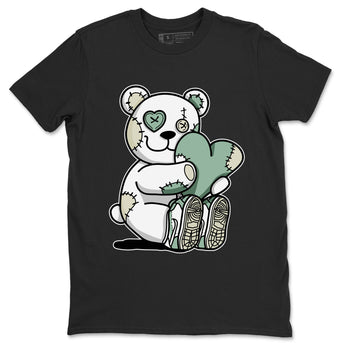 Dunk Low Mica Green Shirts Hugging Bear Sneaker Tees Dunk Mica Green Sneaker Release Tees Unisex Shirts Black 2