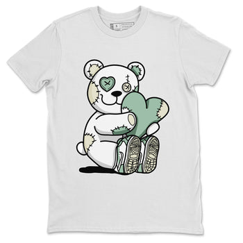 Dunk Low Mica Green Shirts Hugging Bear Sneaker Tees Dunk Mica Green Sneaker Release Tees Unisex Shirts White 2