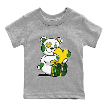 Dunk Reverse Brazil Sneaker Match Tees Hugging Bear Sneaker Tees Dunk Reverse Brazil Sneaker Release Tees Kids Shirts