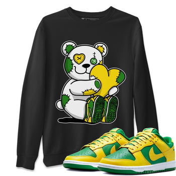 Dunk Reverse Brazil Sneaker Match Tees Hugging Bear Sneaker Tees Dunk Reverse Brazil Sneaker Release Tees Unisex Shirts