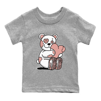 Dunk Low WMNS Rose Whisper shirt to match jordans Hugging Bear sneaker tees Dunk Rose Whisper SNRT Sneaker Release Tees Baby Toddler Kids Heather Grey 2 T-Shirt
