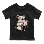 Dunk Valentines Day Sneaker Match Tees Hugging Bear Sneaker Tees Nike Dunk Valentine's Day Sneaker SNRT Sneaker Tees Kids Shirts
