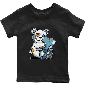 Jordan 1 Denim Sneaker Match Tees Hugging Bear Sneaker Tees Jordan 1 Denim Sneaker Release Tees Kids Shirts