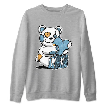 Jordan 1 Denim Sneaker Match Tees Hugging Bear Sneaker Tees Jordan 1 Denim Sneaker Release Tees Unisex Shirts