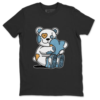 Jordan 1 Denim Sneaker Match Tees Hugging Bear Sneaker Tees Jordan 1 Denim Sneaker Release Tees Unisex Shirts