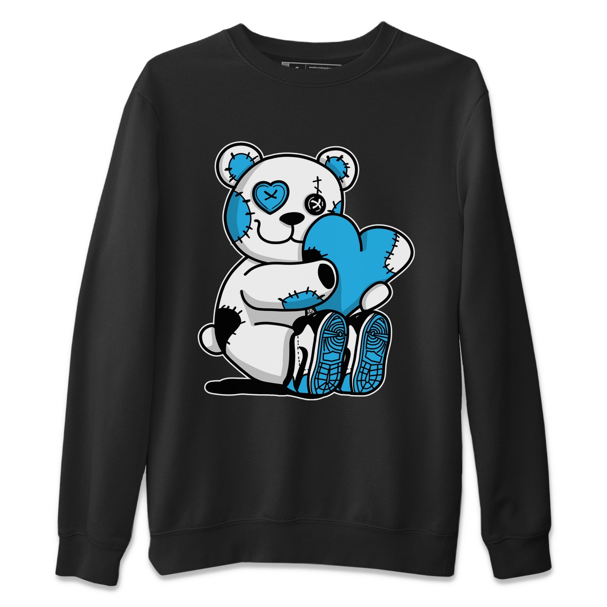 Jordan 1 Powder Blue Sneaker Match Tees Hugging Bear Sneaker Tees Jordan 1 Powder Blue Sneaker Release Tees Unisex Shirts