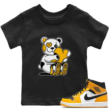 Jordan 1 Taxi Sneaker Match Tees Hugging Bear Sneaker Tees Jordan 1 Taxi Sneaker Release Tees Kids Shirts