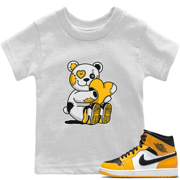 Jordan 1 Taxi Sneaker Match Tees Hugging Bear Sneaker Tees Jordan 1 Taxi Sneaker Release Tees Kids Shirts