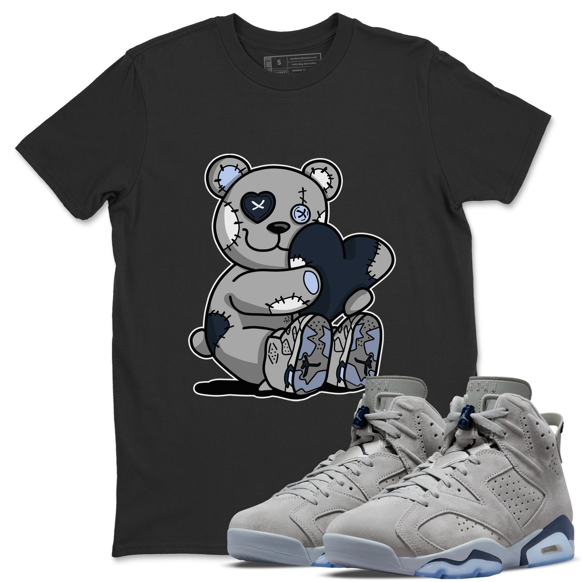 Jordan 6 Georgetown Sneaker Match Tees Hugging Bear Sneaker Tees Jordan 6 Georgetown Sneaker Release Tees Unisex Shirts