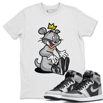 Jordan 1 Shadow 2.0 Sneaker Match Tees Hungry Cat Sneaker Tees Jordan 1 Shadow 2.0 Sneaker Release Tees Unisex Shirts