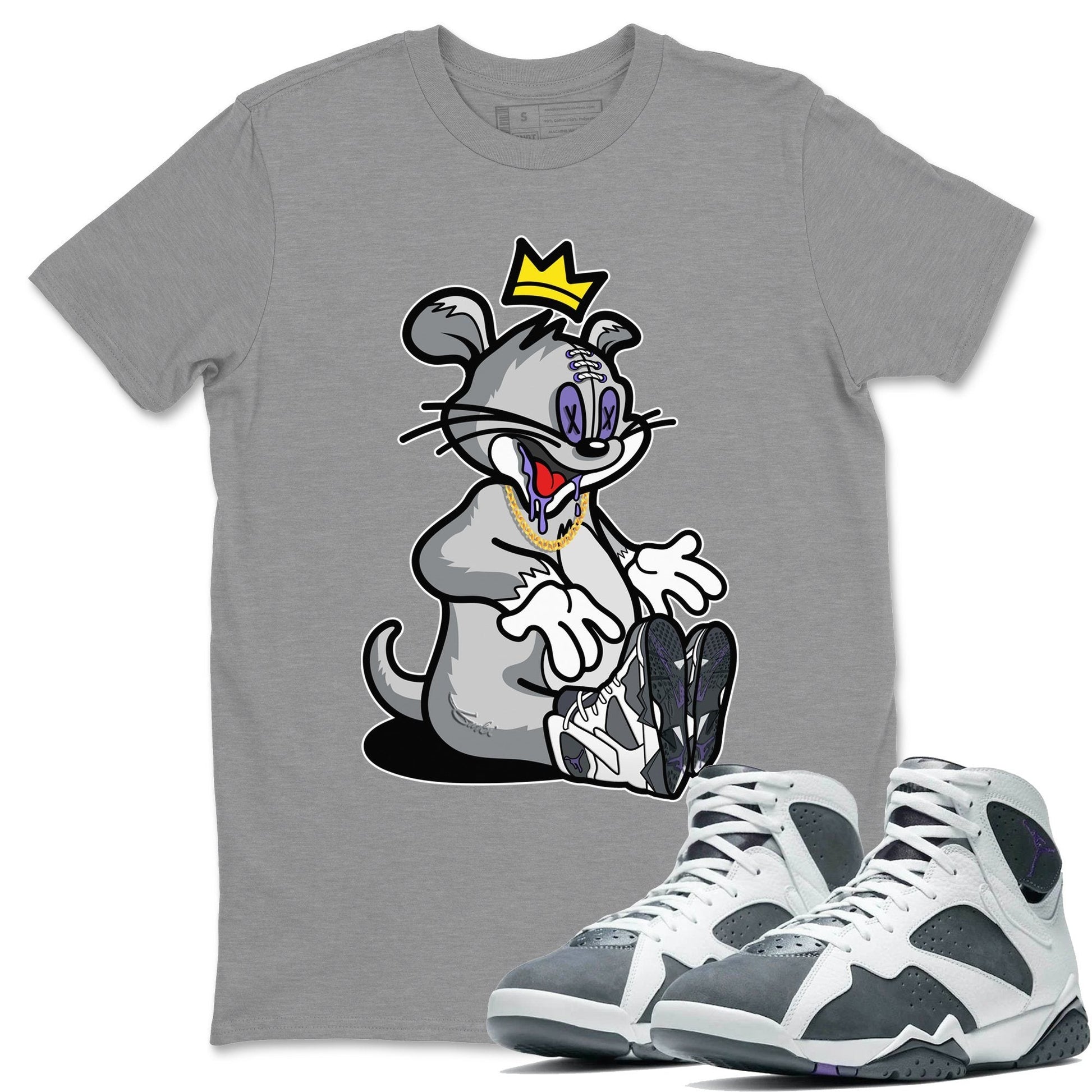 Jordan 7 Flint Sneaker Match Tees Hungry Cat Sneaker Tees Jordan 7 Flint Sneaker Release Tees Unisex Shirts