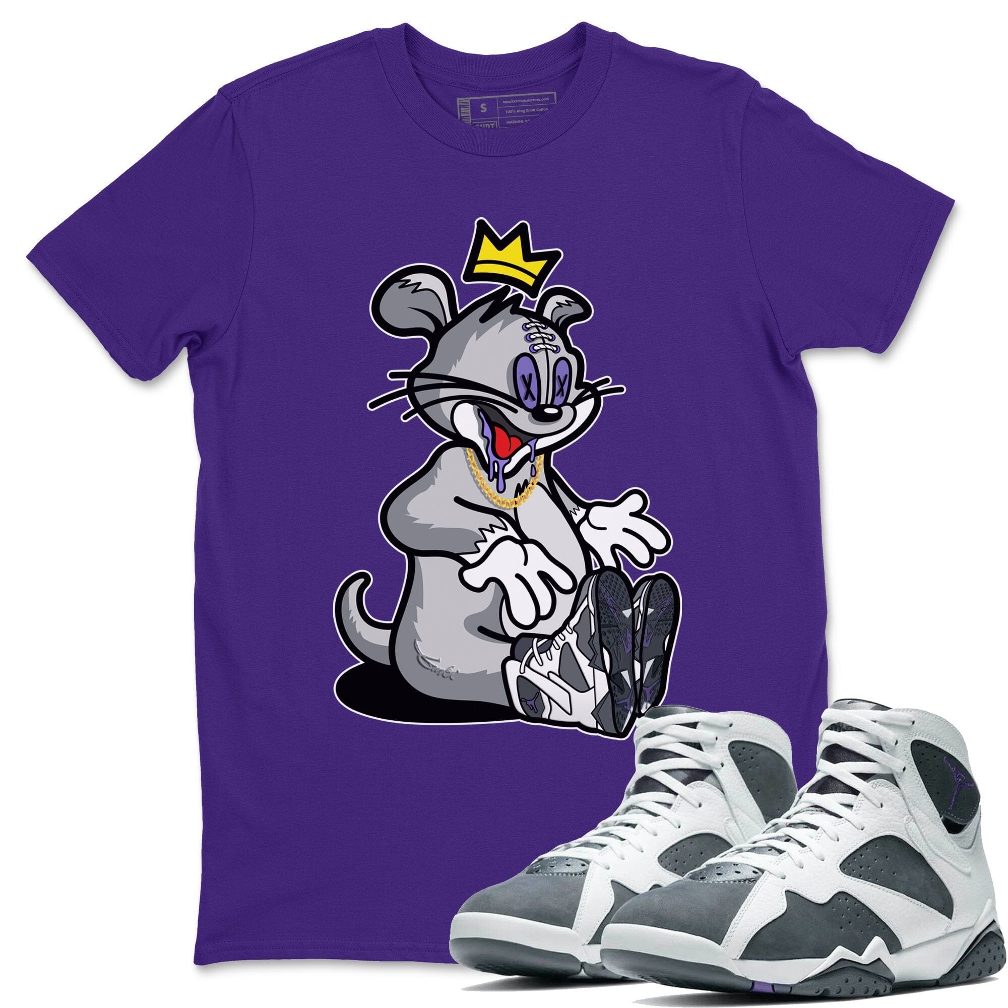 Jordan 7 Flint Sneaker Match Tees Hungry Cat Sneaker Tees Jordan 7 Flint Sneaker Release Tees Unisex Shirts