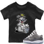 Jordan 11 Cool Grey Sneaker Match Tees Hungry Cat Sneaker Tees Jordan 11 Cool Grey Sneaker Release Tees Kids Shirts