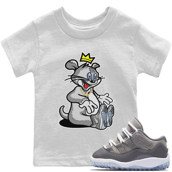 Jordan 11 Cool Grey Sneaker Match Tees Hungry Cat Sneaker Tees Jordan 11 Cool Grey Sneaker Release Tees Kids Shirts