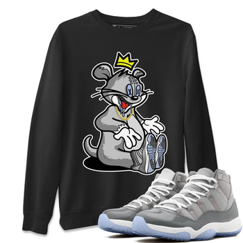 Jordan 11 Cool Grey Sneaker Match Tees Hungry Cat Sneaker Tees Jordan 11 Cool Grey Sneaker Release Tees Unisex Shirts