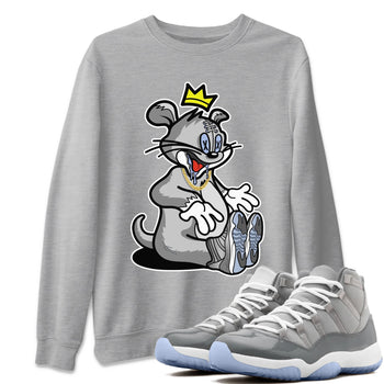 Jordan 11 Cool Grey Sneaker Match Tees Hungry Cat Sneaker Tees Jordan 11 Cool Grey Sneaker Release Tees Unisex Shirts