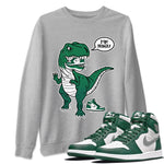 Jordan 1 Gorge Green Sneaker Match Tees Hungry Dino Sneaker Tees Jordan 1 Gorge Green Sneaker Release Tees Unisex Shirts