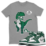 Jordan 1 Gorge Green Sneaker Match Tees Hungry Dino Sneaker Tees Jordan 1 Gorge Green Sneaker Release Tees Unisex Shirts