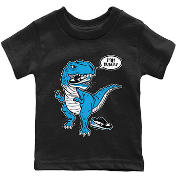 Jordan 1 Powder Blue Sneaker Match Tees Hungry Dino Sneaker Tees Jordan 1 Powder Blue Sneaker Release Tees Kids Shirts
