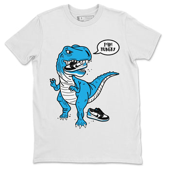 Jordan 1 Powder Blue Sneaker Match Tees Hungry Dino Sneaker Tees Jordan 1 Powder Blue Sneaker Release Tees Unisex Shirts