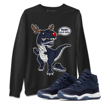 Jordan 11 Midnight Navy Sneaker Match Tees Hungry Dino Sneaker Tees Jordan 11 Midnight Navy Sneaker Release Tees Unisex Shirts