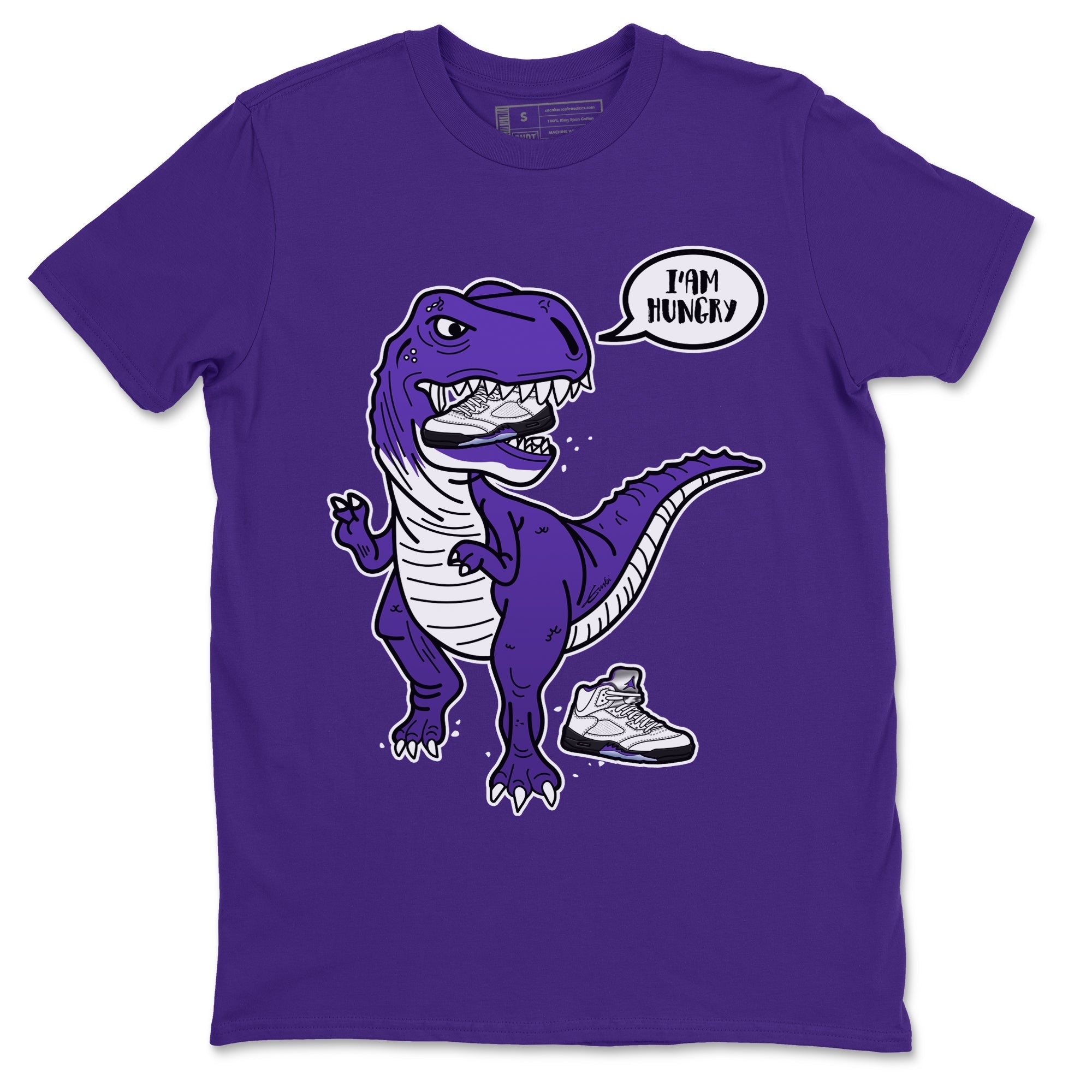 Jordan 5 Concord Sneaker Match Tees Hungry Dino Sneaker Tees Jordan 5 Concord Sneaker Release Tees Unisex Shirts
