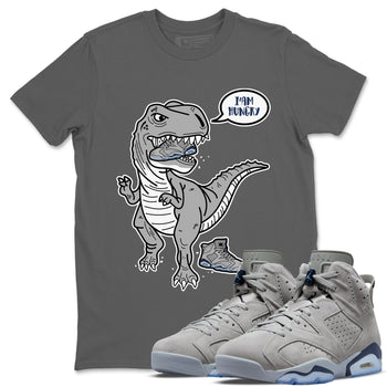 Jordan 6 Georgetown Sneaker Match Tees Hungry Dino Sneaker Tees Jordan 6 Georgetown Sneaker Release Tees Unisex Shirts