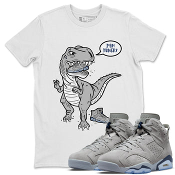 Jordan 6 Georgetown Sneaker Match Tees Hungry Dino Sneaker Tees Jordan 6 Georgetown Sneaker Release Tees Unisex Shirts